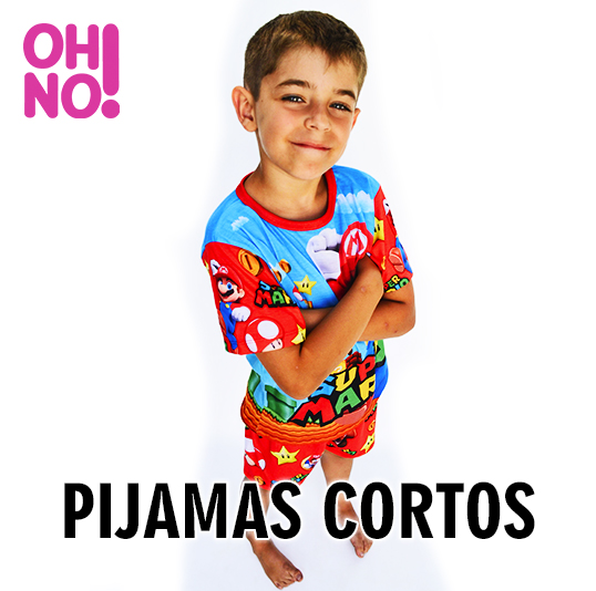 Pijamas Cortos Animados