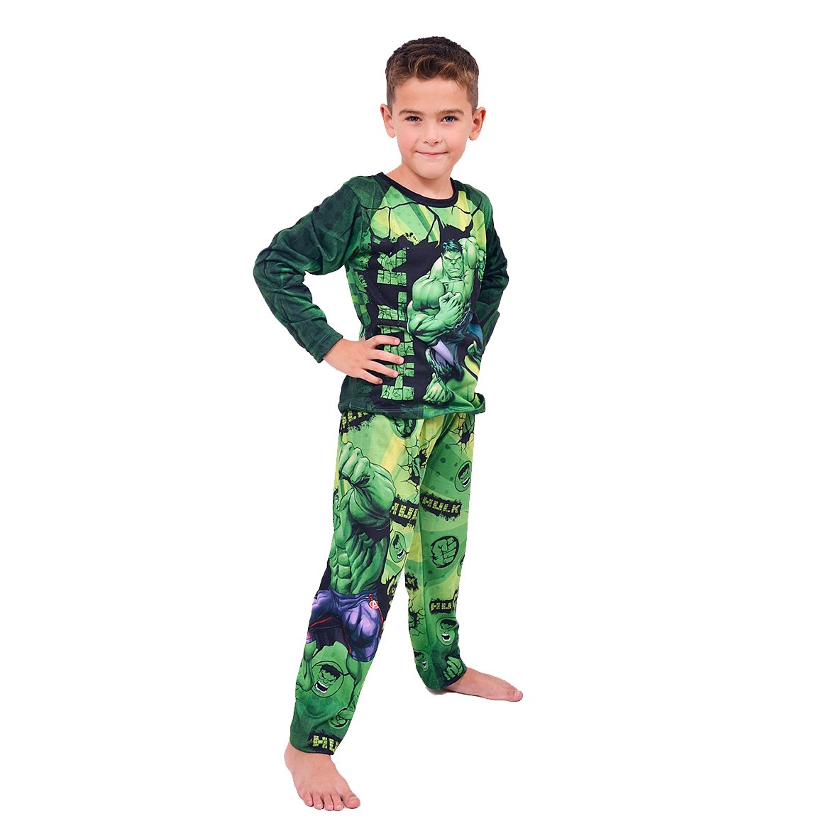 PIJAMA LARGO HULK