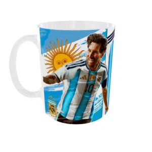 TAZA MESSI PACK X 3