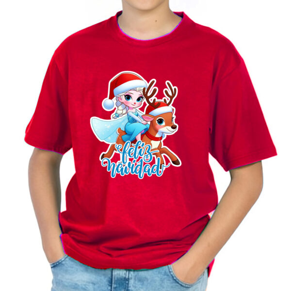 REMERA NAVIDAD FROZEN