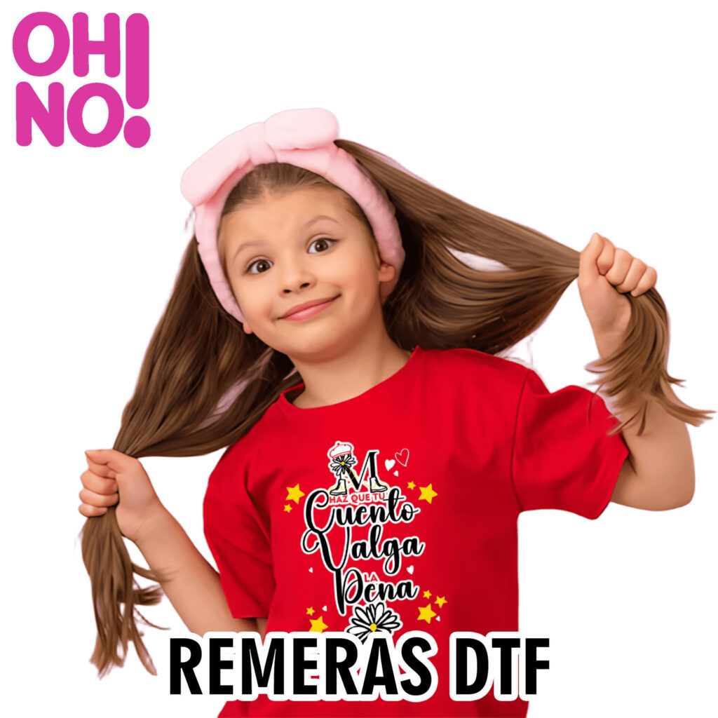 Remeras DTF