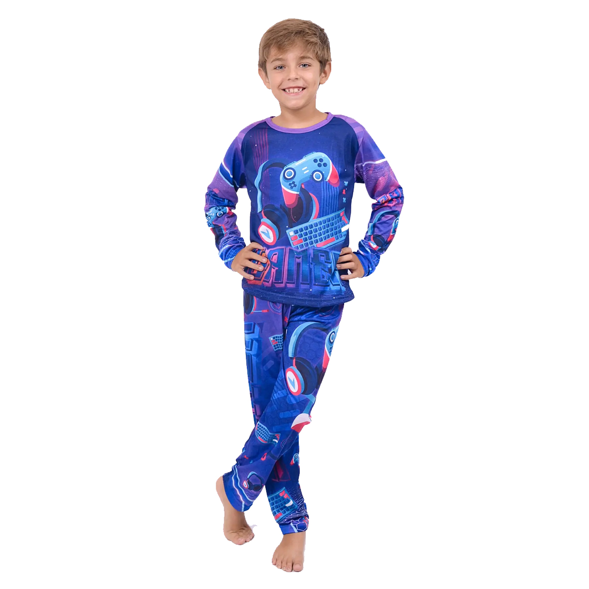 PIJAMA LARGO GAMER