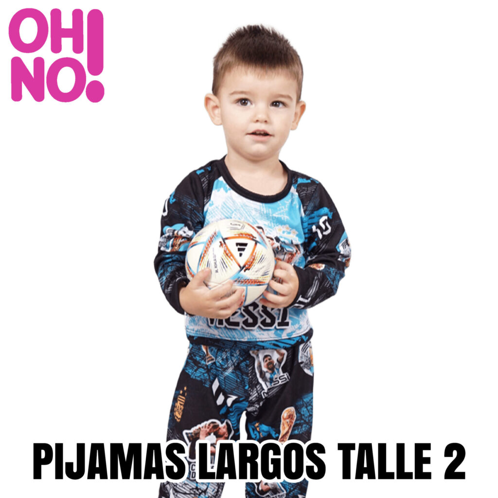 Pijamas Largos Talle 2