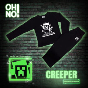 CONJUNTO LARGO NEON CREEPER
