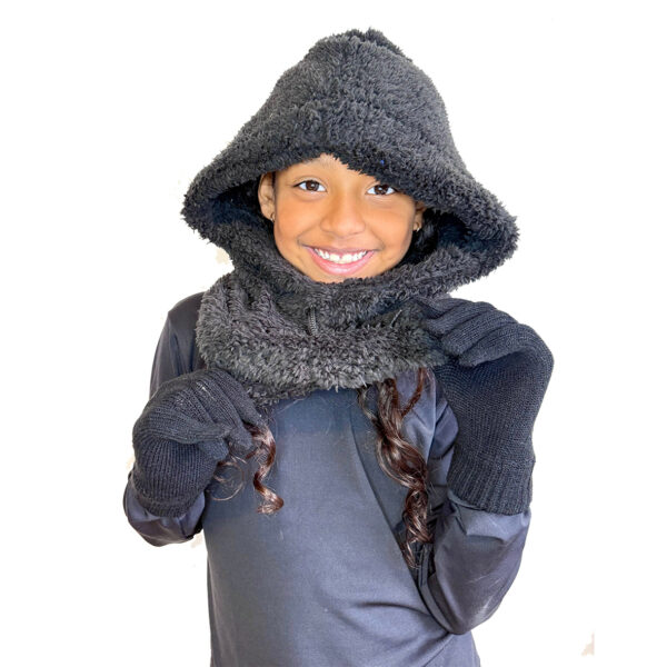 CAPUFANDA + GUANTES BLACK - Imagen 2