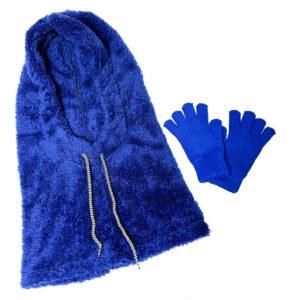 CAPUFANDA + GUANTES BLUE
