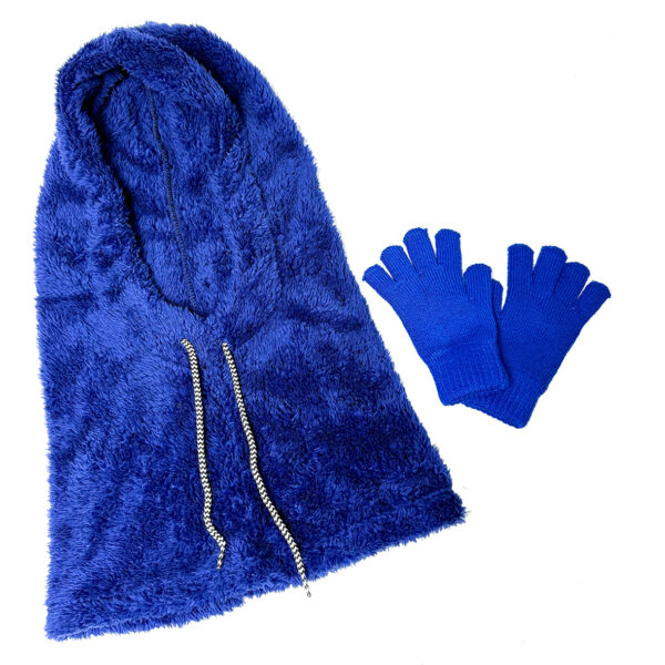 CAPUFANDA + GUANTES BLUE