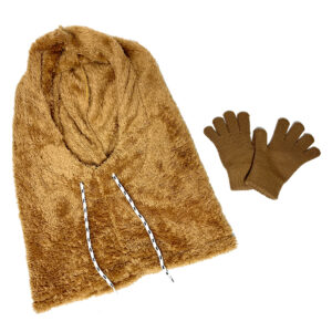 CAPUFANDA + GUANTES CARAMEL