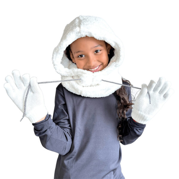 CAPUFANDA + GUANTES WHITE - Imagen 3