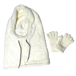 CAPUFANDA + GUANTES WHITE