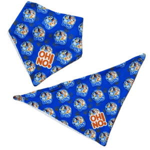 BABERO BANDANA BLUEY PACK X 3