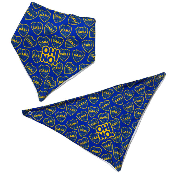 BABERO BANDANA BOCA JUNIORS PACK X 3