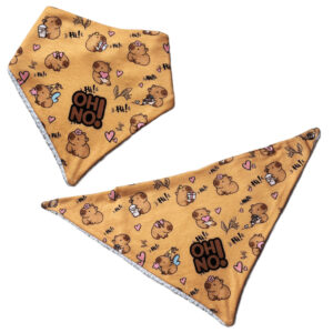 BABERO BANDANA CAPYBARA PACK X 3