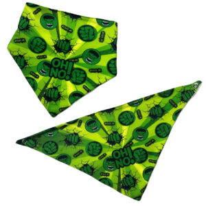 BABERO BANDANA HULK PACK X 3
