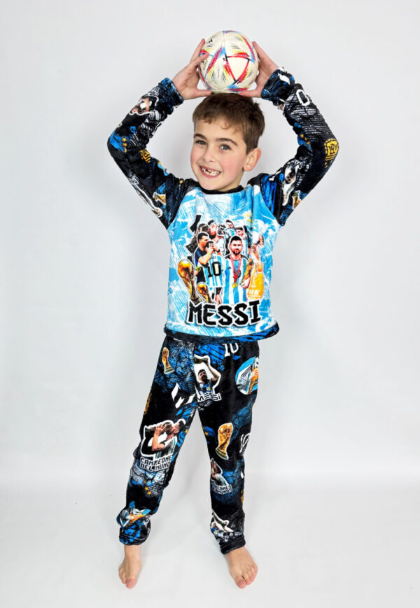 PIJAMA LARGO POLAR SOFT MESSI - Imagen 4