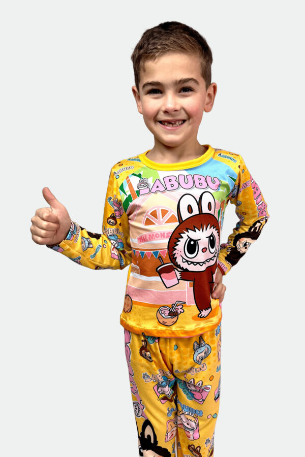 PIJAMA LARGO LABUBU - Imagen 2