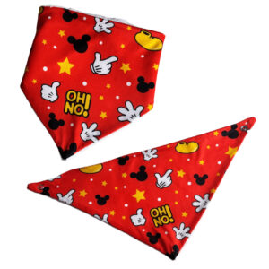 BABERO BANDANA MICKEY PACK X 3