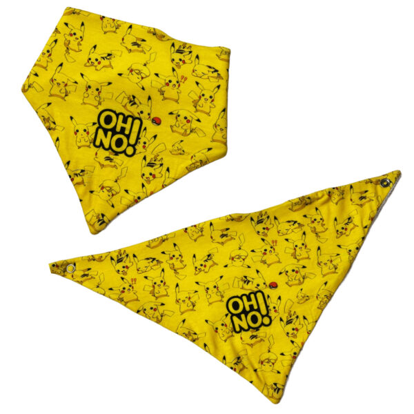 BABERO BANDANA PIKACHU PACK X 3