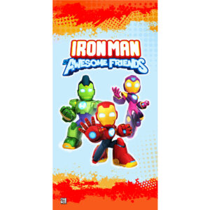 TOALLON IRONMAN Y SUS AMIGOS
