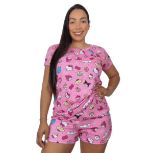 PIJAMA MUJER KITTY