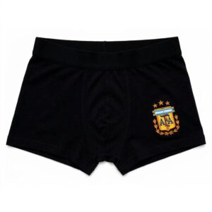 PACK BOXER PREMIUM AFA NEGRO NIÑO X 4 UNI