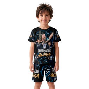 PIJAMA CORTO CORONADOS DE GLORIA