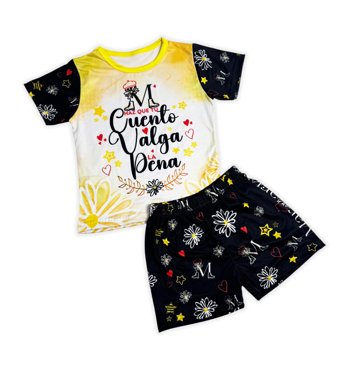 PIJAMA CORTO MARGARITA - Imagen 3