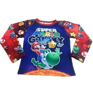 REMERA MARIO GALAXY