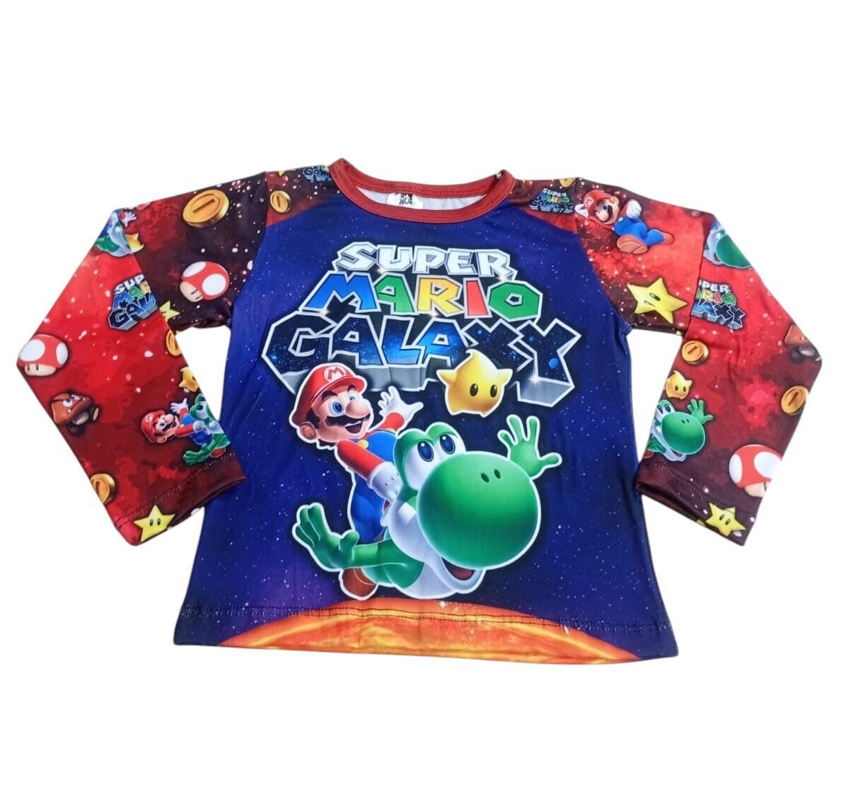 REMERA MARIO GALAXY
