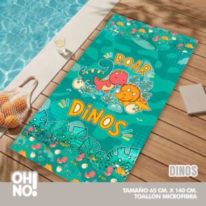 TOALLON DINOS