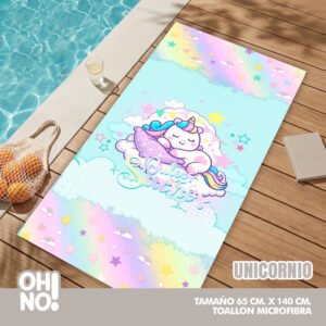 TOALLON UNICORNIO