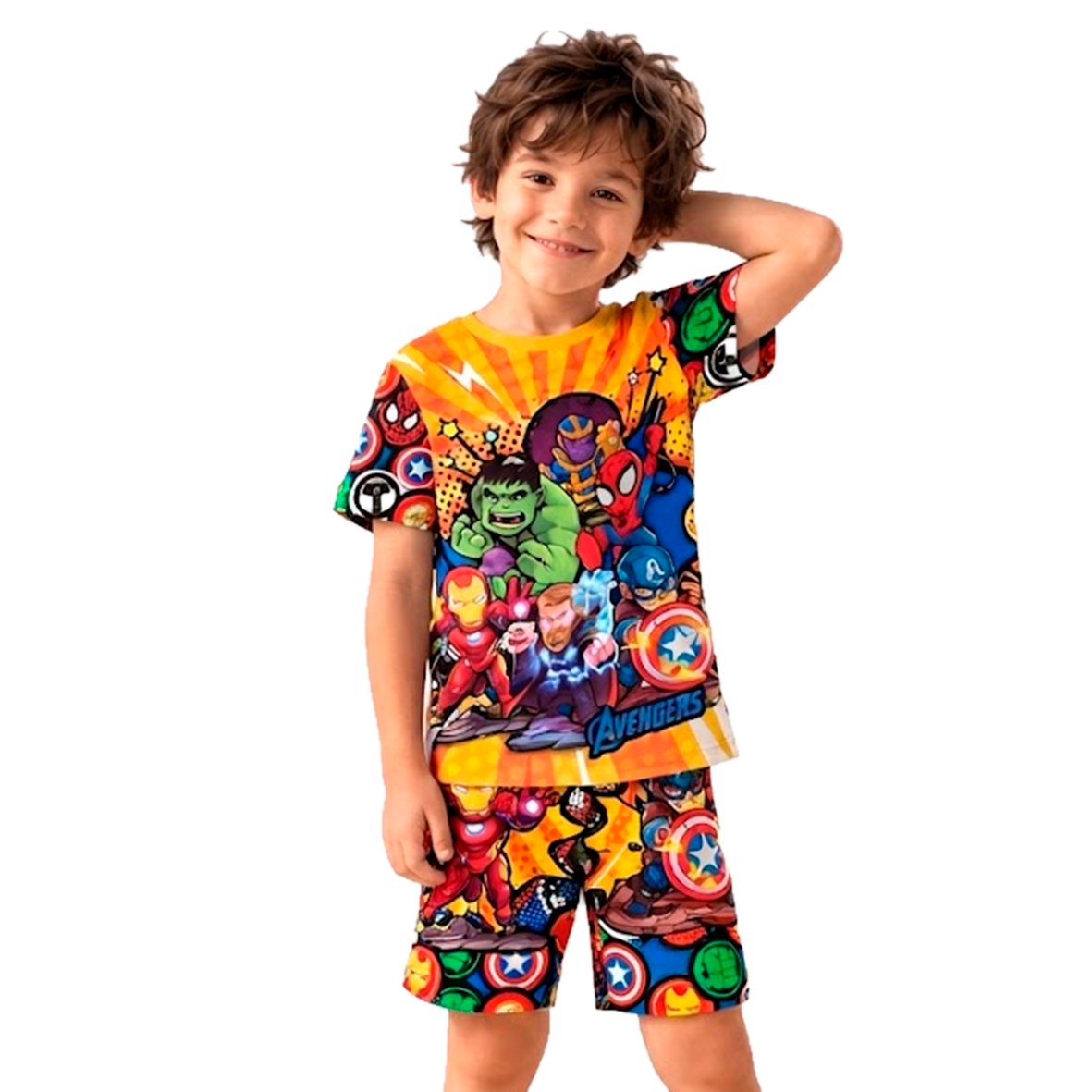 PIJAMA CORTO VENGADORES
